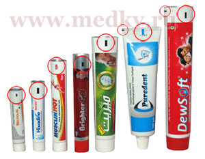 Цветная маркировка на зубной пасте – что она означает?